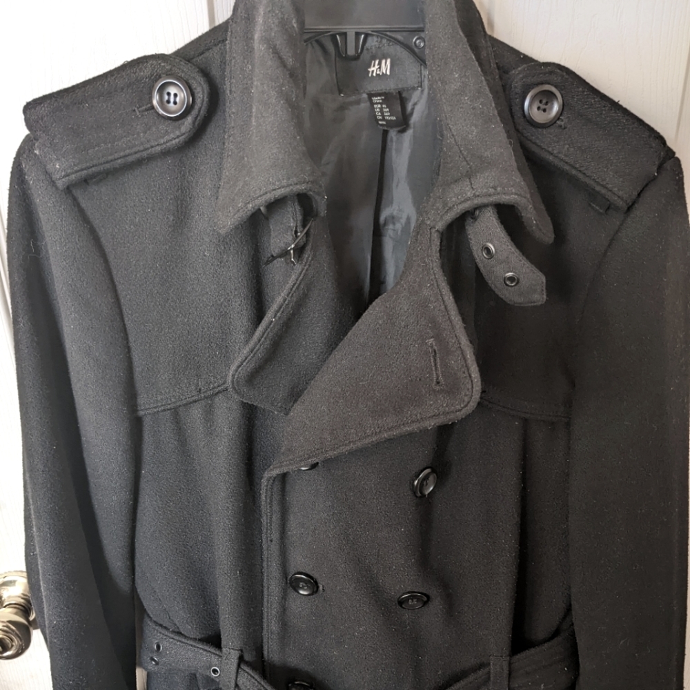 H&M Peacoat